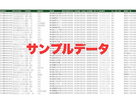国交省データ✅賃貸管理業者営業リストをご提供します 賃貸管理業者検索システムから収集したリストです！ イメージ2
