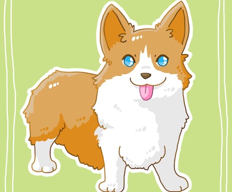 動物の可愛いアイコン描きます 猫、犬、鳥、何の動物でもOKです♪ イメージ2