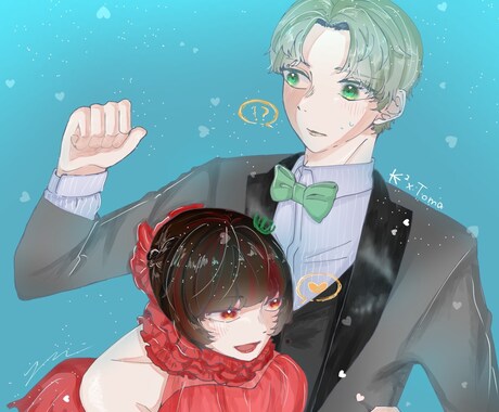 イラスト描きます 男性・女性の等身イラストを描きます！ イメージ2
