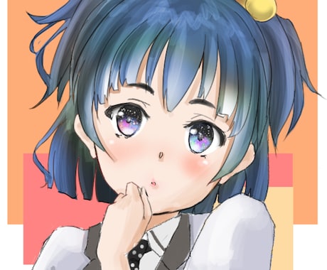 可愛い女の子のSNSアイコン・イラスト描きます 美麗なイラストをお届けいたします！お気軽にご相談ください！ イメージ1