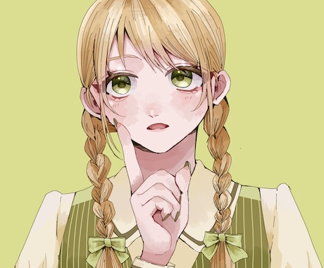 ポップで明るいイラスト描きます SNSアイコン、似顔絵など、様々な場面でお使いいただけます！ イメージ2