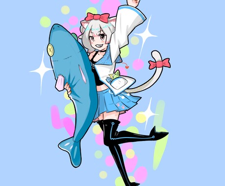 一枚絵描きます 他とは違う絵柄で見る人の目を引きませんか？ イメージ2