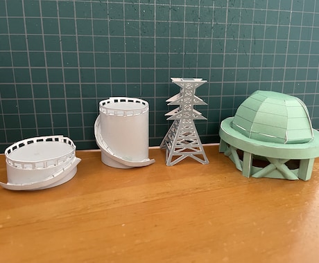 オリジナルのペーパークラフトを作ります 世界に一つのオリジナルペーパークラフトを作りましょう イメージ2