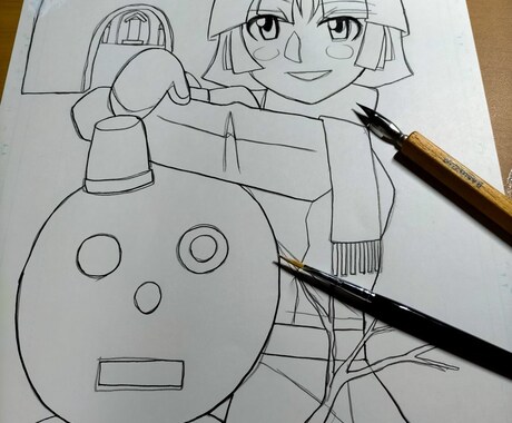 あなたの構想を漫画風フルカラーイラストにします おおざっぱな設定でも御協力させて頂きます。 イメージ2