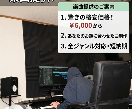 あなたのご要望にピッタリの曲作ります イメージ1