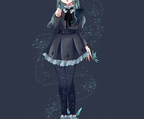 オリジナル立ち絵制作致します キャラデザからオリジナルの全身イラストを制作致します。 イメージ1