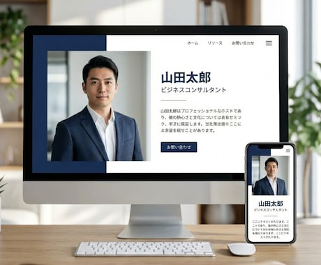 名刺代わりのHPを最短即日高品質なHPを制作します プロ品質で最安級。お急ぎ・拡張もOP対応可 イメージ2
