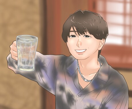 リアル寄りイラストで写真より印象的に描きます 起業家さんや個人事業主さん必見！ イメージ2