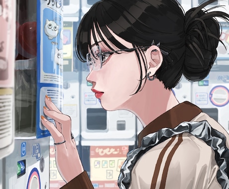 あなたの特別なイラストを描きます アイコン、ヘッダー、サムネ、立ち絵などが必要な方はぜひ！ イメージ1