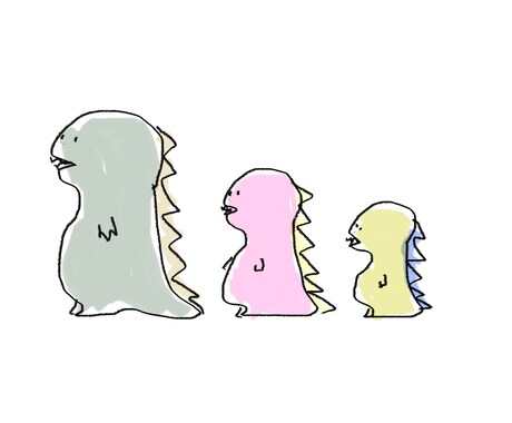 ゆるいどうぶつの絵かきます イメージ1