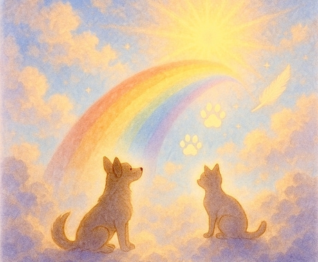 ペットの気持ち・あなたの大切な家族のこと占います あなたとペットの心をつなぎます♡スピリチュアルタロット鑑定 イメージ1