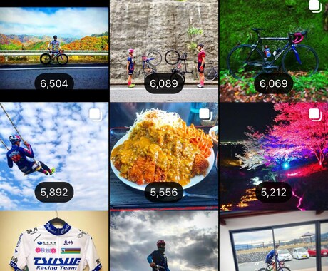 自転車用品の宣伝をします Instagramにて宣伝します！企業向けです。 イメージ2