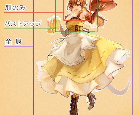 修正何度でも　厚塗り調でアイコンやキャラ作成します SNS・TRPGなど様々な用途にご利用ください イメージ2