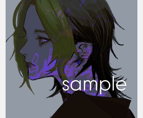目を惹くようなアイコンイラストを描きます 印象的なイラストを作成します。 イメージ2