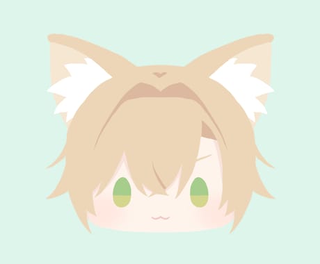 顔アイコンイラスト描きます アイコン用顔グラをお描きします イメージ1