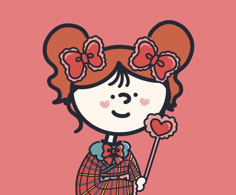 まるくてゆるいSNS用アイコンを作ります まるくてゆるいSNS用アイコンを描きます！ イメージ2