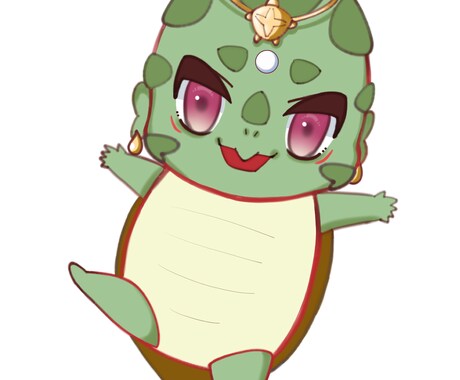 かわいい＆おもしろいデフォルメイラスト描きます フルカラーで目を引くキャラクター作成します！ イメージ2