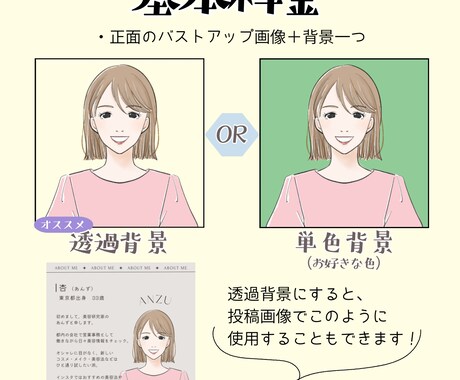 女性におすすめ♪おしゃれな似顔絵イラスト描きます SNSやブログで映える好印象アイコン！ イメージ2