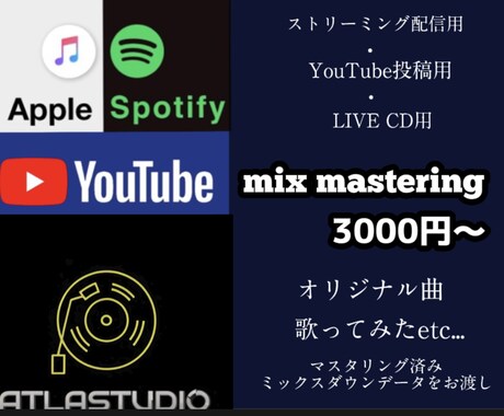 プロが圧倒的コスパで楽曲のMIXを承ります サンプルあります！AI技術のEQ、音圧処理でプロクオリティへ イメージ2