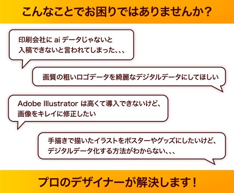 画像、写真、手描きイラストをAiデータに変換します ロゴ・チラシ・イラストなど、迅速・丁寧・正確にトレースします イメージ2