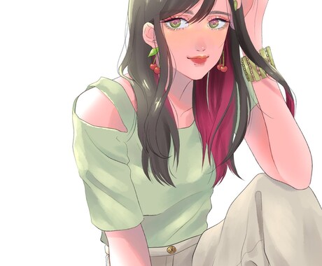 SNSに使用できるイラスト描きます SNSに投稿したり壁紙に使用できる絵を描きます⭐︎* イメージ2