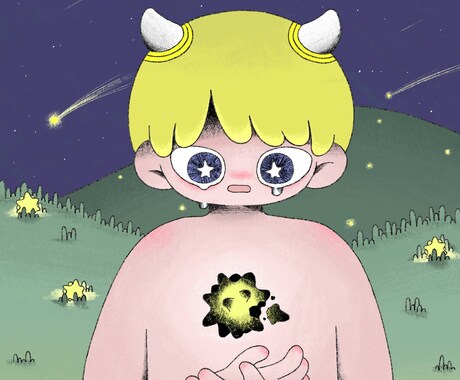 カラフルで可愛いイラストを描きます 可愛いイラストなら任せてください！！！ イメージ2