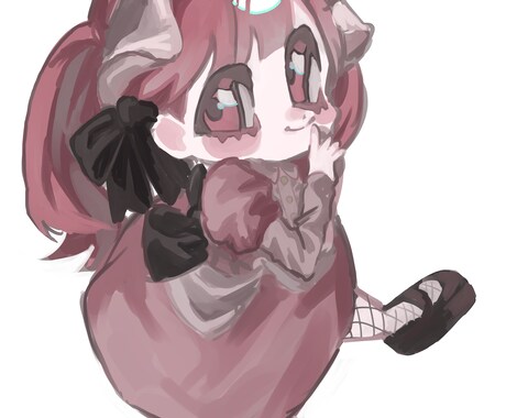 SDイラスト作成いたします 淡い色合いのかわいいSDイラストを作成させていただきます。 イメージ1