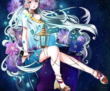 イラストなんでも作成します SNSアイコン、ヘッダー、キャラクターデザイン等！ イメージ1