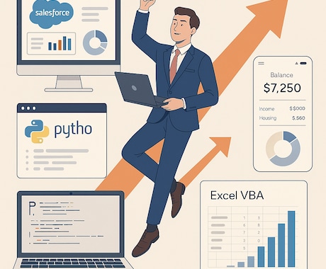 Excel VBAで業務を効率化します 手作業を自動化し時間を大幅に削減！ イメージ1