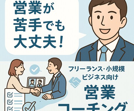 営業の悩みを丁寧にサポート！不安を安心に変えます イメージ1