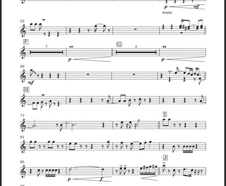 楽譜制作いたします MIDIへの書き出しも可能！カラオケ音源制作などに イメージ2