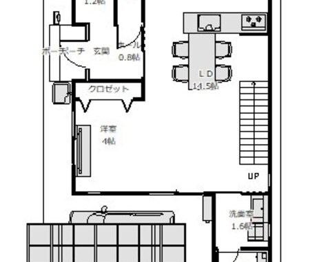 見やすい間取り図を格安で作成します マイホーム建築や家の模様替えに、理想の間取りを作りしょう！ イメージ2
