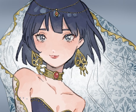 ご希望のイラストを制作します SNSアイコン/ヘッダーなどにも！ イメージ1
