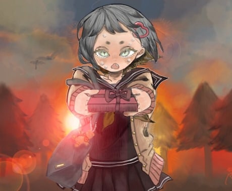 SNS等のオリジナルアイコン制作いたします まずはお気軽にご相談ください。心を込めて描きます！ イメージ1