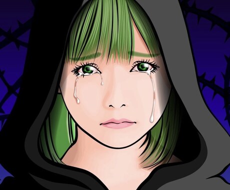 SNSアイコン・イラスト制作しますます 感情が伝わる、印象に残るイラスト描きます イメージ2