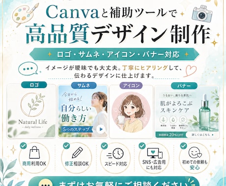 印象に残るデザイン制作します ロゴ・サムネ・アイコンを丁寧に制作 イメージ1