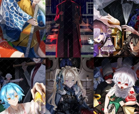 キャラの日常が想像できるイラスト描きます コミカルからシリアスまで描きます イメージ2