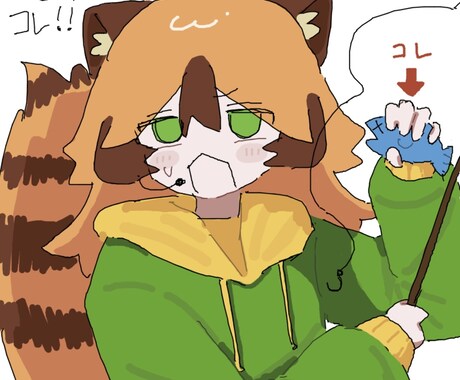 デフォルメチックな可愛い女の子のイラストを描きます 貴方の好みに合わせた色塗りで絵を描きます！ イメージ2