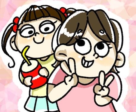 ゆるかわ似顔絵描きます 誕生日プレゼントや記念にどうぞ！ イメージ1