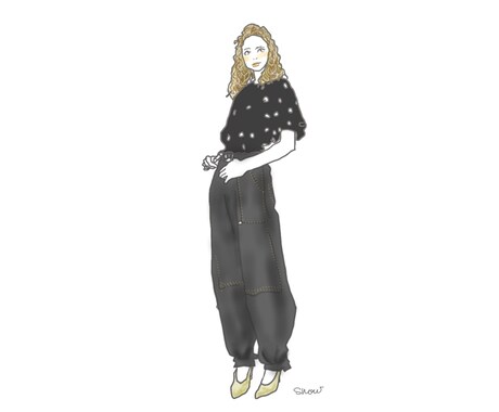 ファッションイラスト、女の子イラスト描きます オシャレなファッションイラスト、線画、カラーなども対応可能 イメージ2