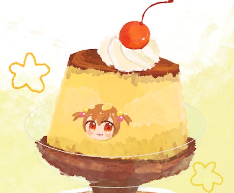 美味しそうな食べ物イラスト制作します （最短3日）かわいい、リアル、水彩、アニメ、美味しい イメージ2