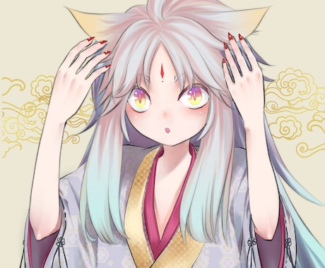厚塗りテイストで柔らかいタッチのイラスト描きます あなただけの理想のキャラをカラフルに彩ります！ イメージ2