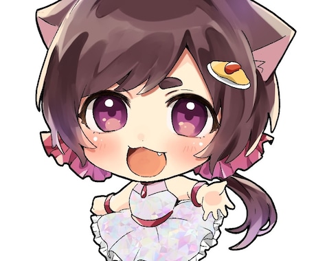 デフォルメイラスト描きます デジタルでかわいいデフォルメイラストを作成します。 イメージ1