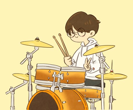 SNSアイコンやポスター用のイラストを描きます デフォルメ調からリアルな絵柄まで幅広くデザインできます！ イメージ2