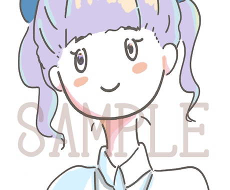 SNSなどのアイコンを作ります デフォルメキャラクターのオリジナルアイコン イメージ2