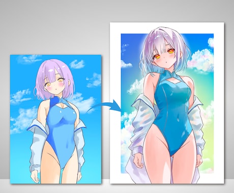 イラスト添削！プロ絵師のノウハウを教えます 平均的なスキルアップではなく！あなたの得意を伸ばします！ イメージ2