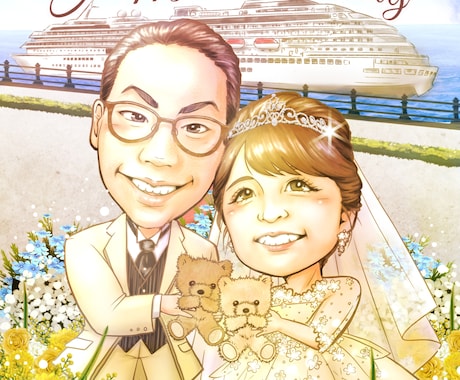 一生の思い出をキャンバス印刷をしてお渡し致します お客様の好みに合わせた絵柄でオシャレに表現します イメージ2