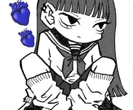 ペット、飼い主さんのシンプルなイラスト承ります 現役爬虫類ショップ定員が制作します！ イメージ2
