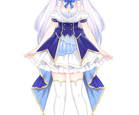 Vtuber用キャラクターイラスト制作します キャラクターデザイン・Live2Dパーツ分けまで! イメージ2