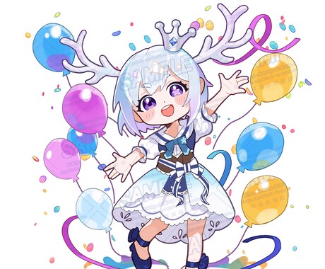 かわいいミニキャラ描きます アイコン・グッズに最適！SDキャラをお届けします イメージ1